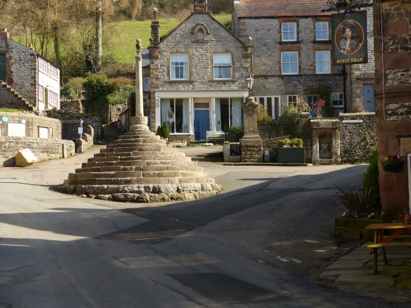 Bonsall Village cross